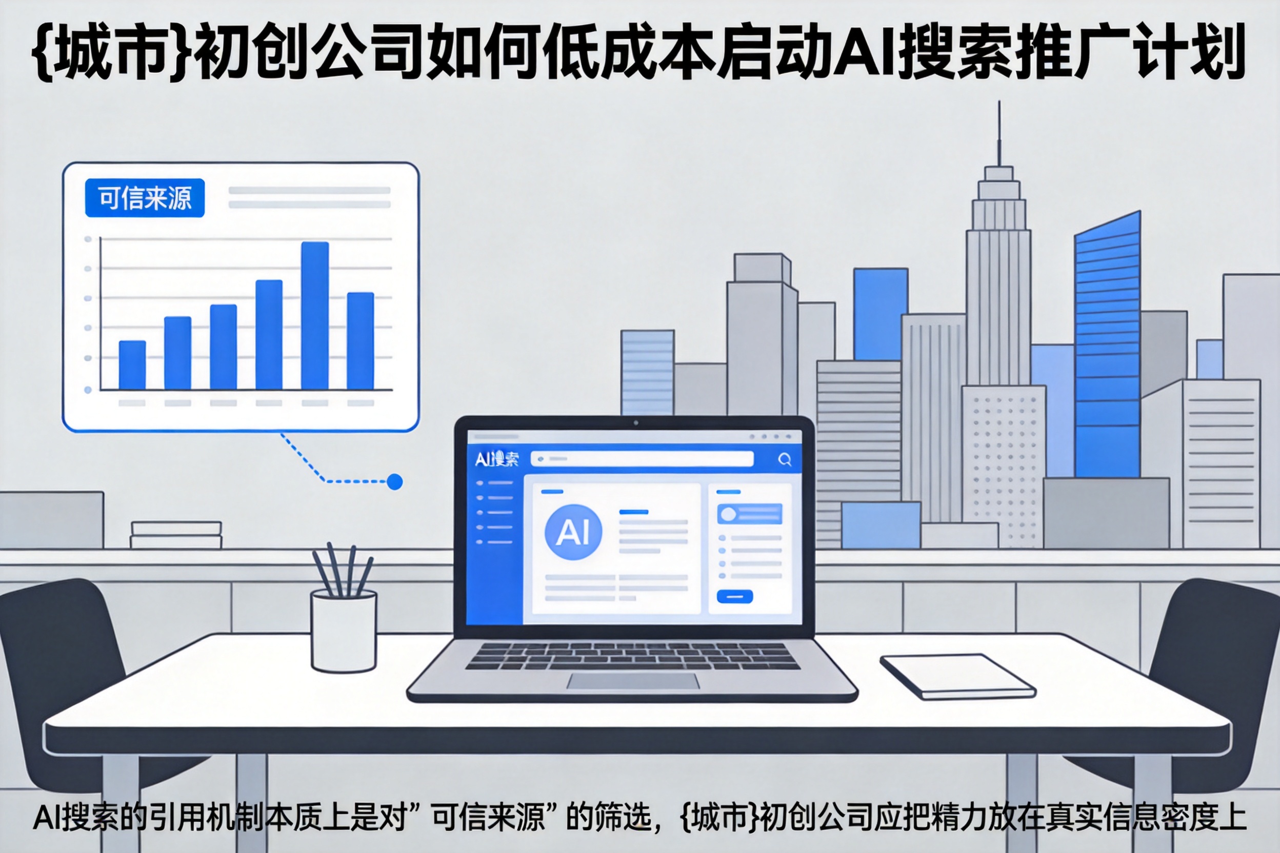 浉河初创公司如何低成本启动AI搜索推广计划